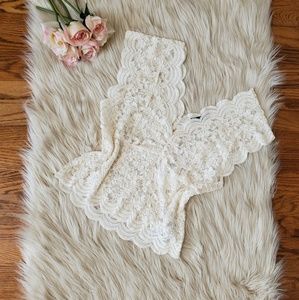 Zara Lace Sleeveless Top